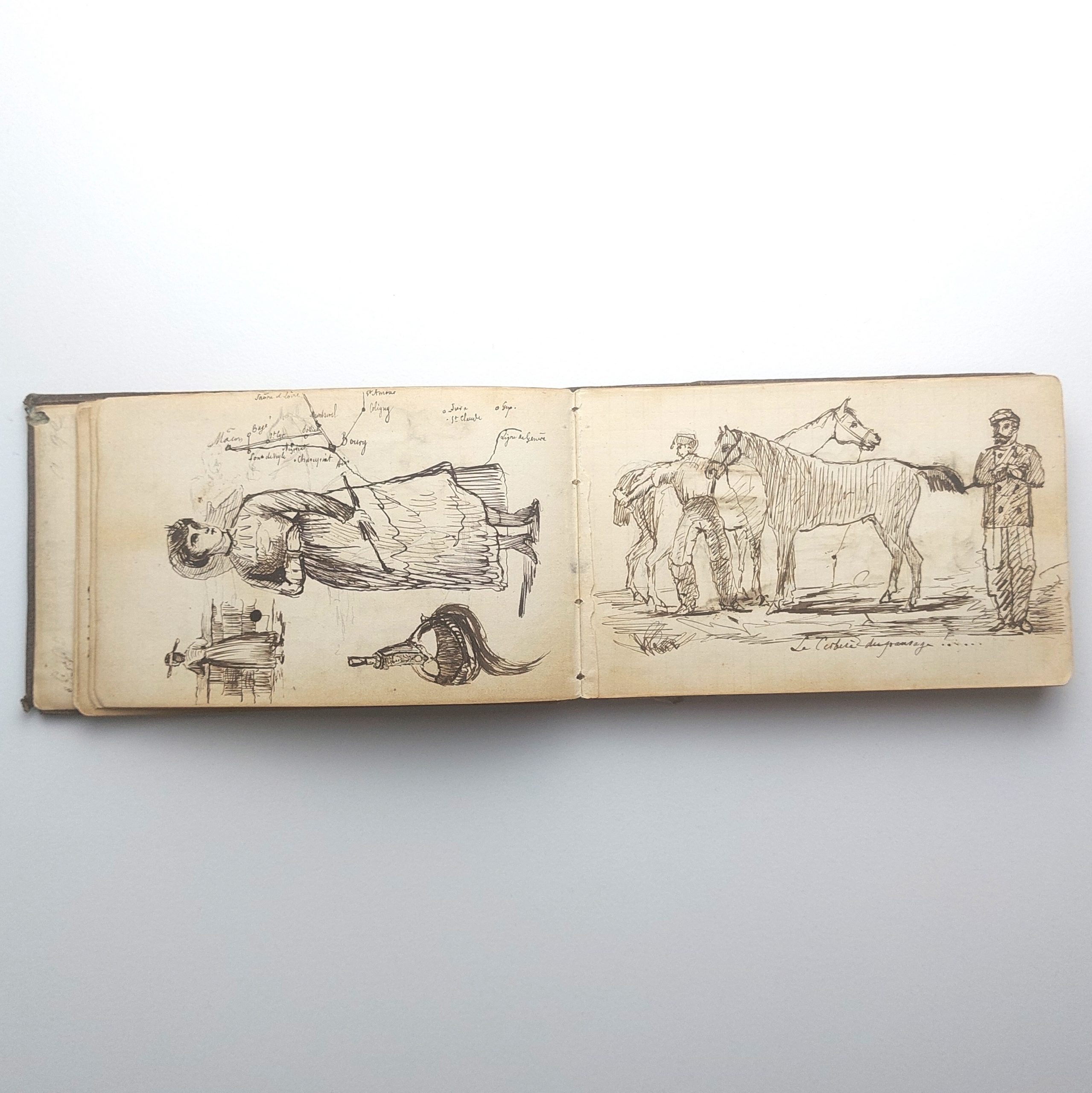 Carnet d'un soldat pendant la campagne de l'armée de la Loire en 1870-1871. – Image 10