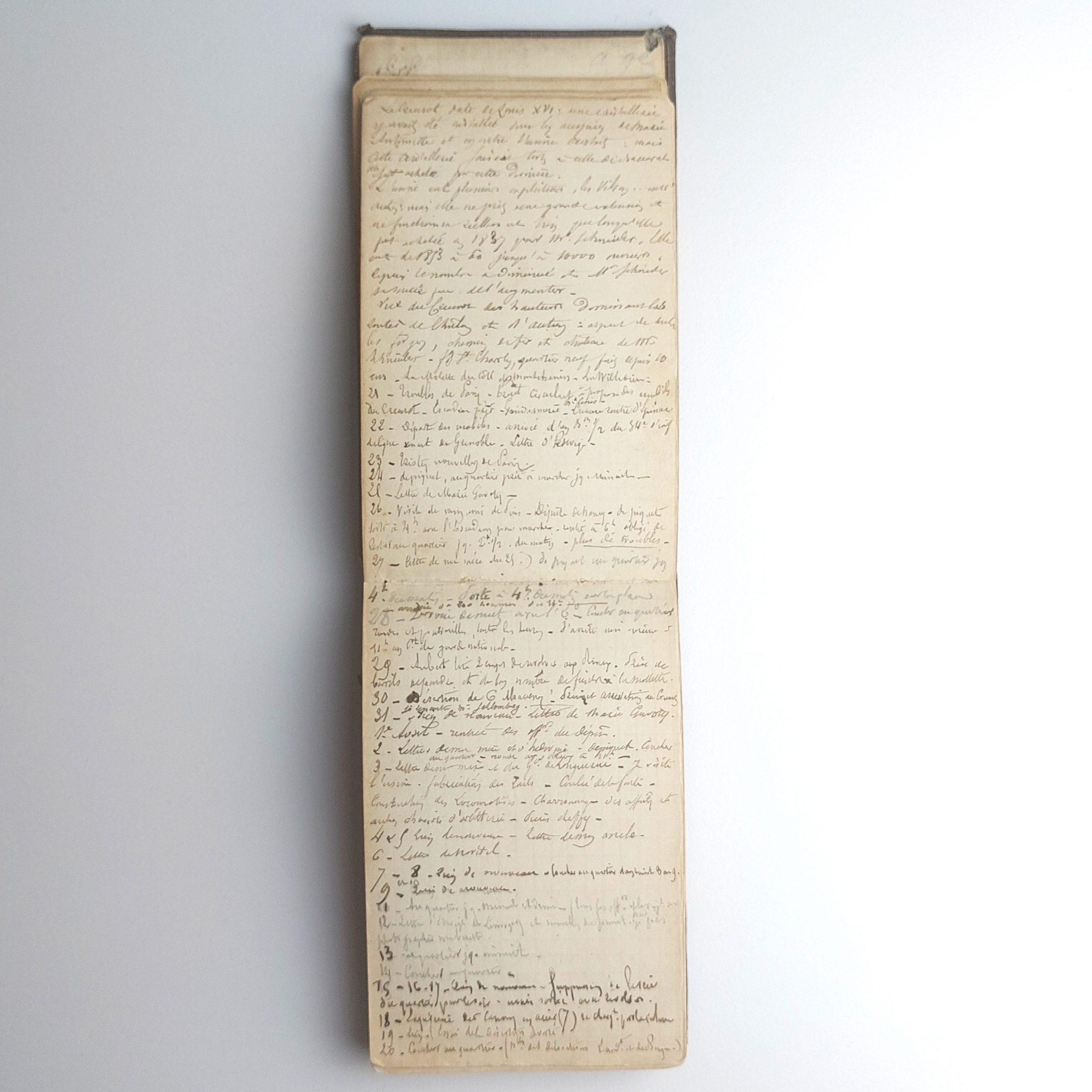 Carnet d'un soldat pendant la campagne de l'armée de la Loire en 1870-1871. – Image 14