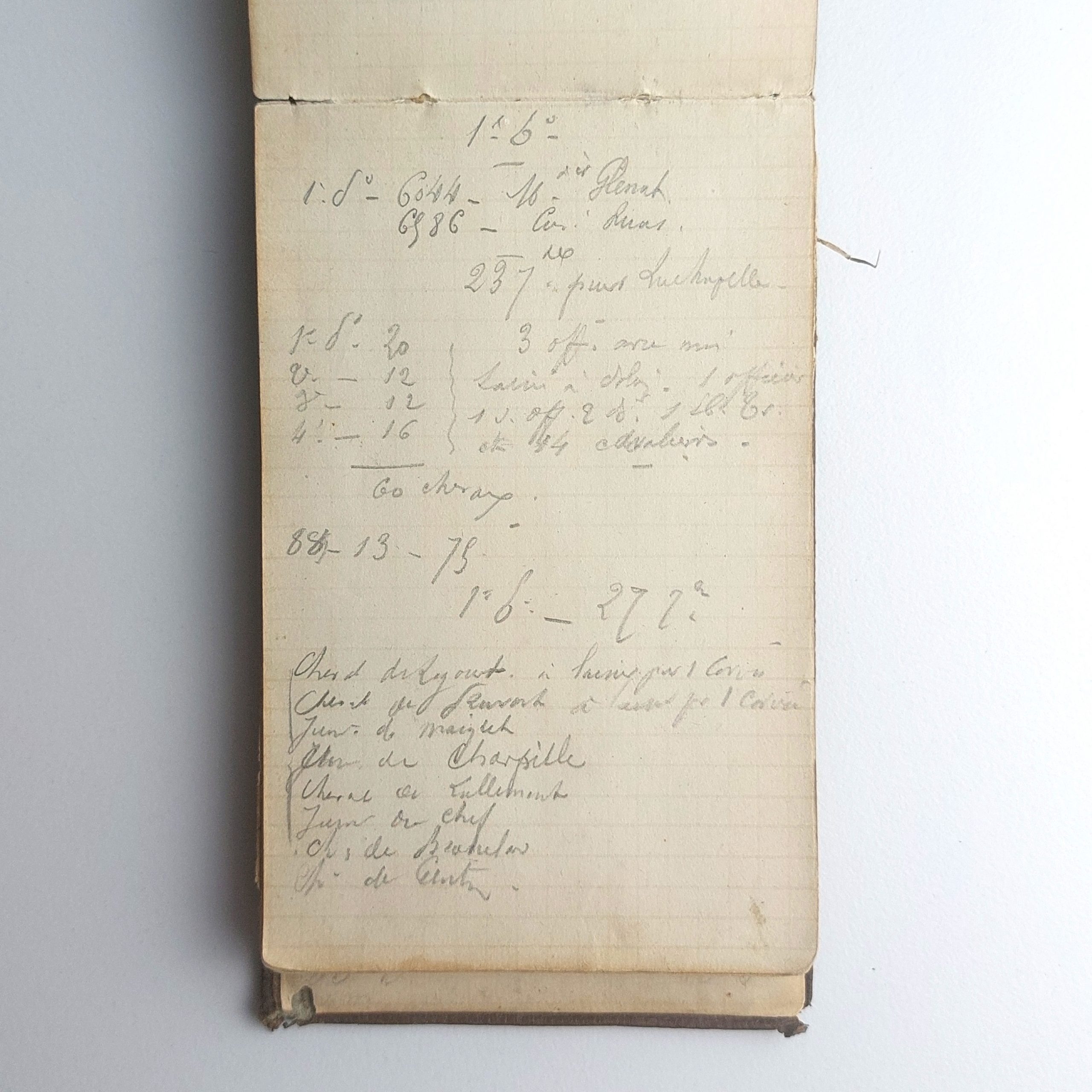 Carnet d'un soldat pendant la campagne de l'armée de la Loire en 1870-1871. – Image 21