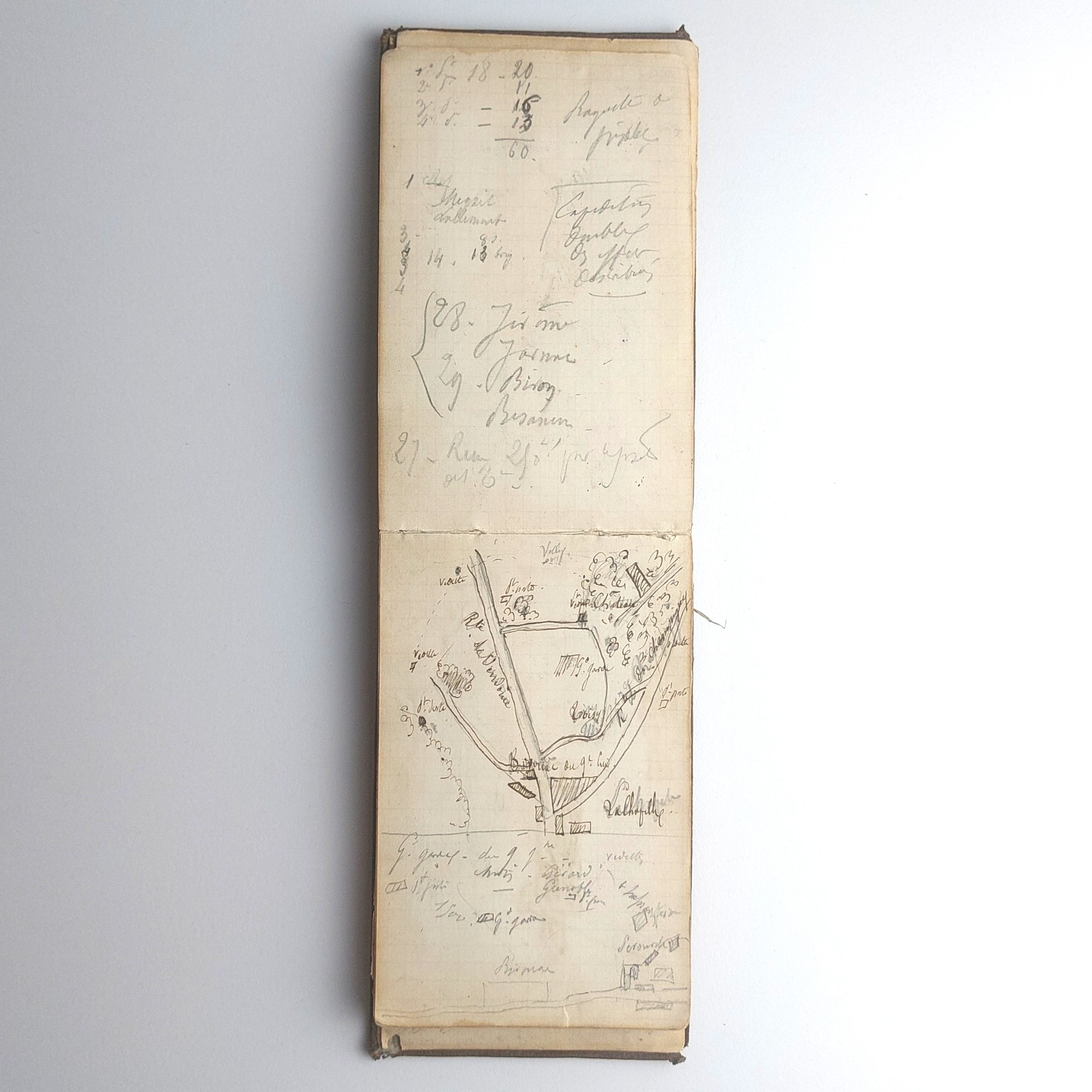 Carnet d'un soldat pendant la campagne de l'armée de la Loire en 1870-1871. – Image 22