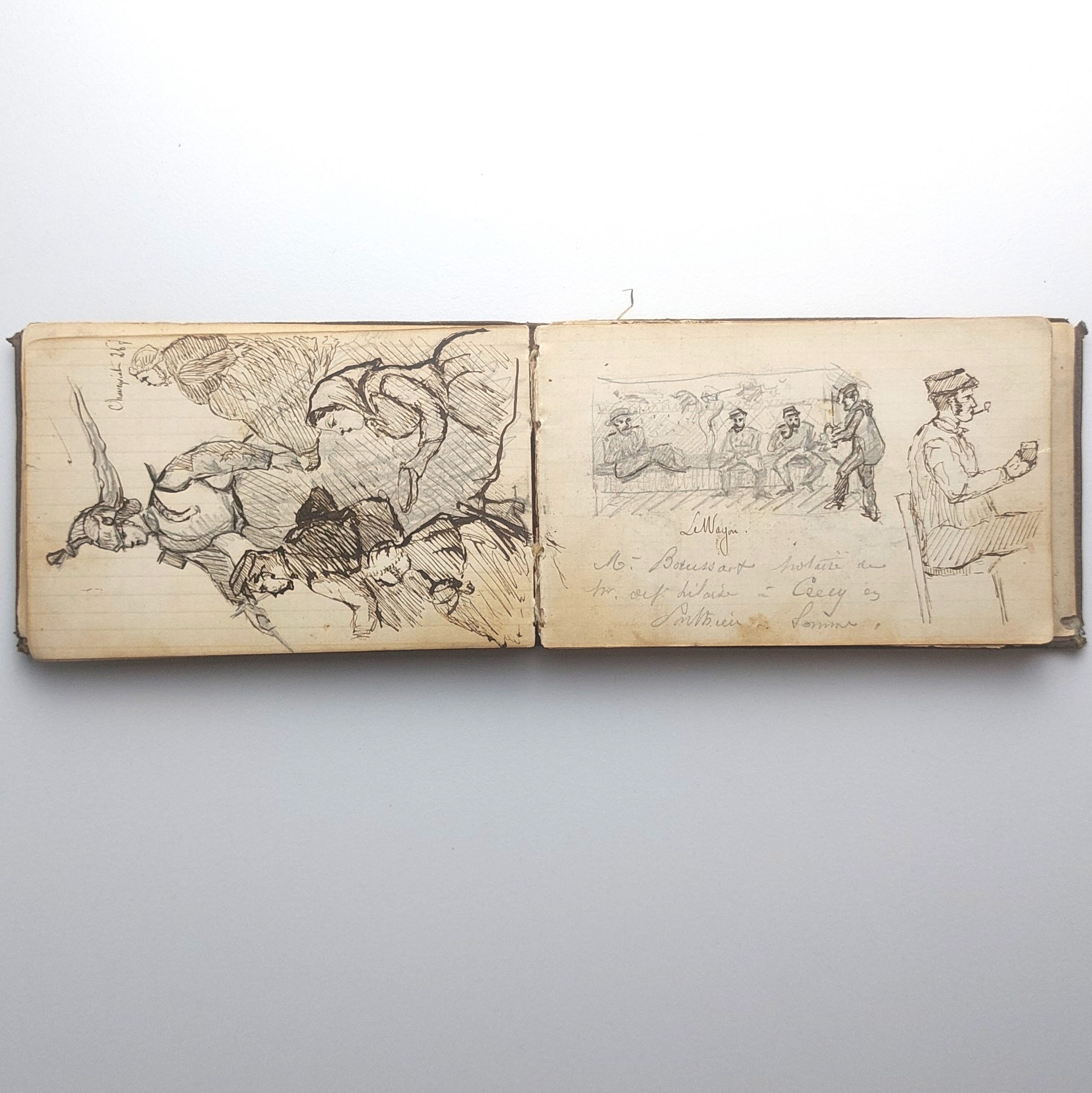 Carnet d'un soldat pendant la campagne de l'armée de la Loire en 1870-1871. – Image 26