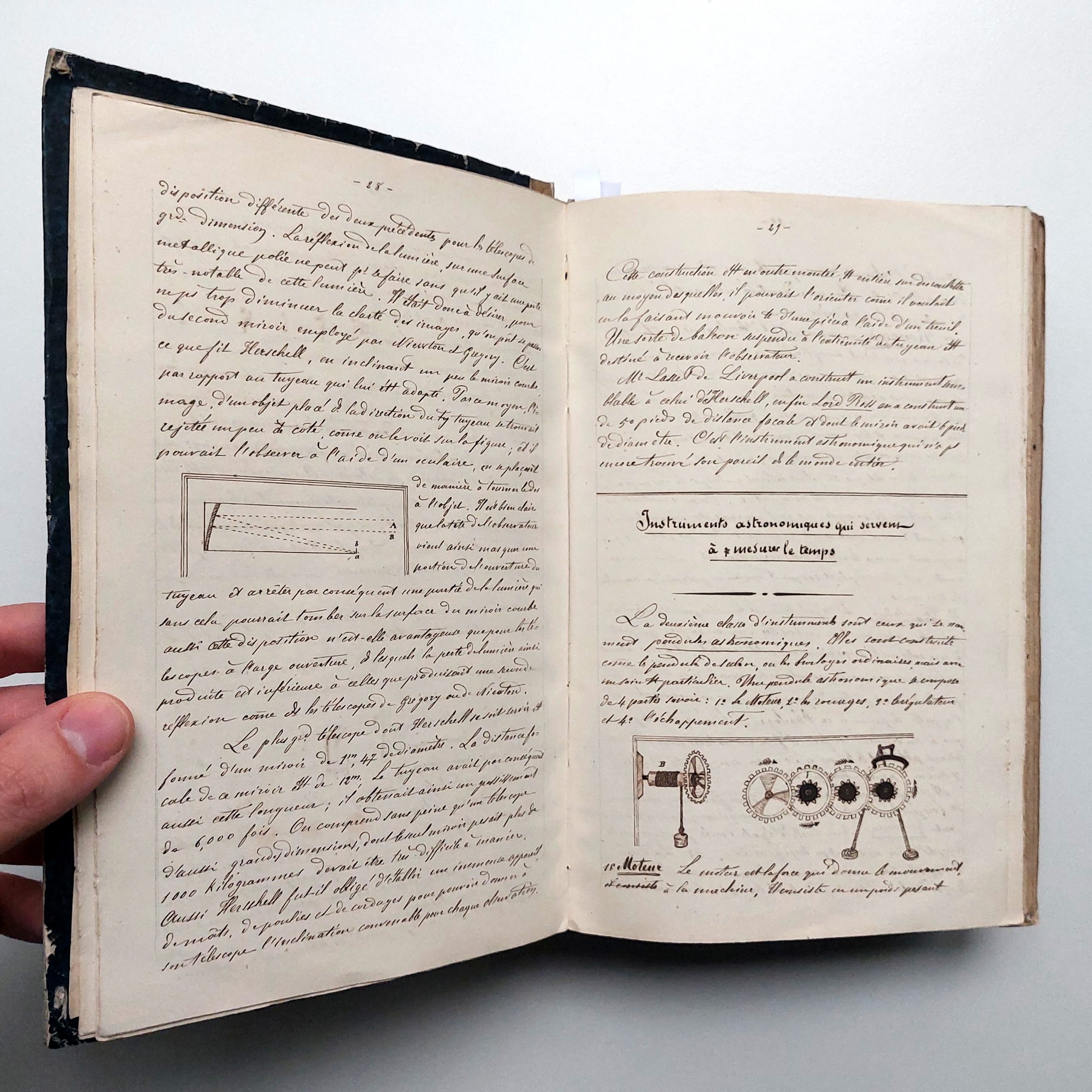 Recueil manuscrit de cours dispensés par d'éminents professeurs de l'Académie de Genève. – Image 3