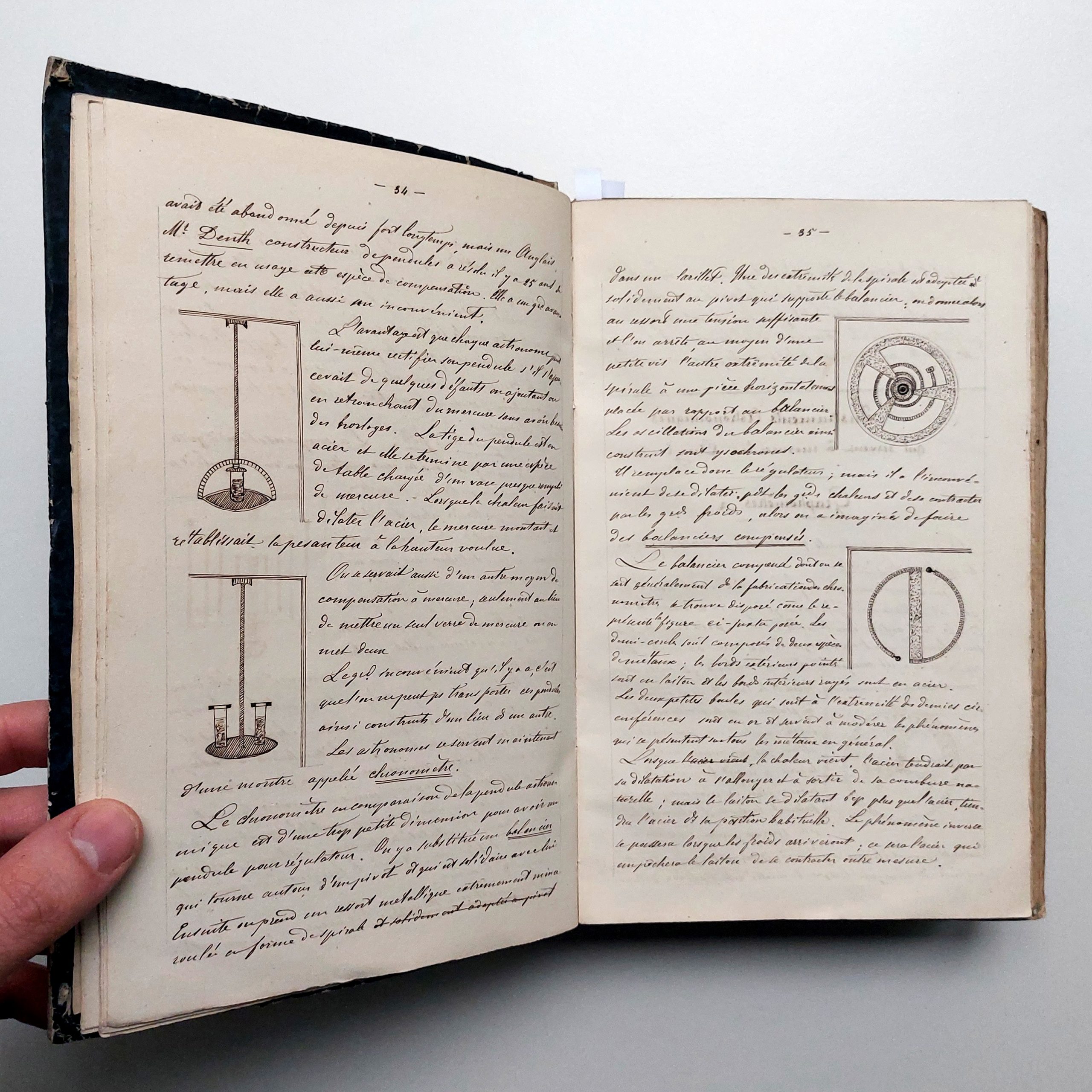 Recueil manuscrit de cours dispensés par d'éminents professeurs de l'Académie de Genève. – Image 4