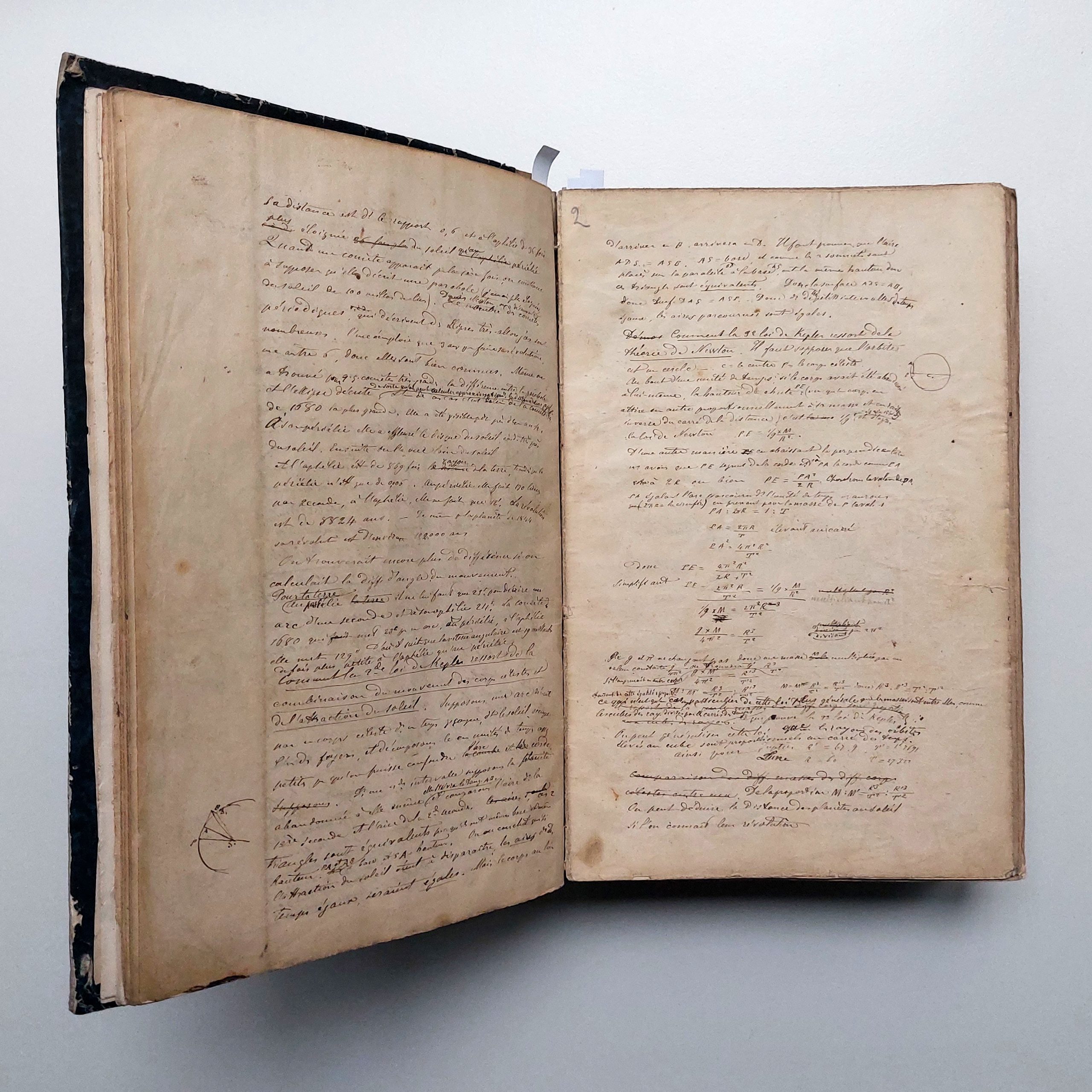 Recueil manuscrit de cours dispensés par d'éminents professeurs de l'Académie de Genève. – Image 6