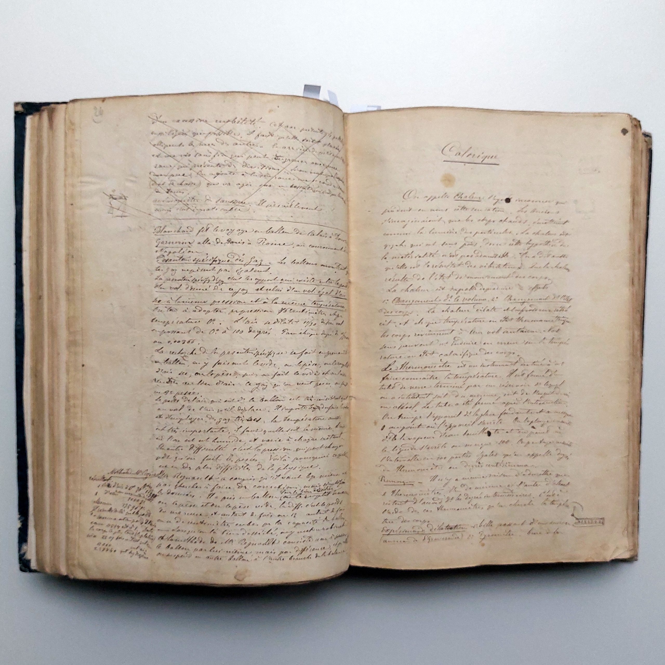 Recueil manuscrit de cours dispensés par d'éminents professeurs de l'Académie de Genève. – Image 10