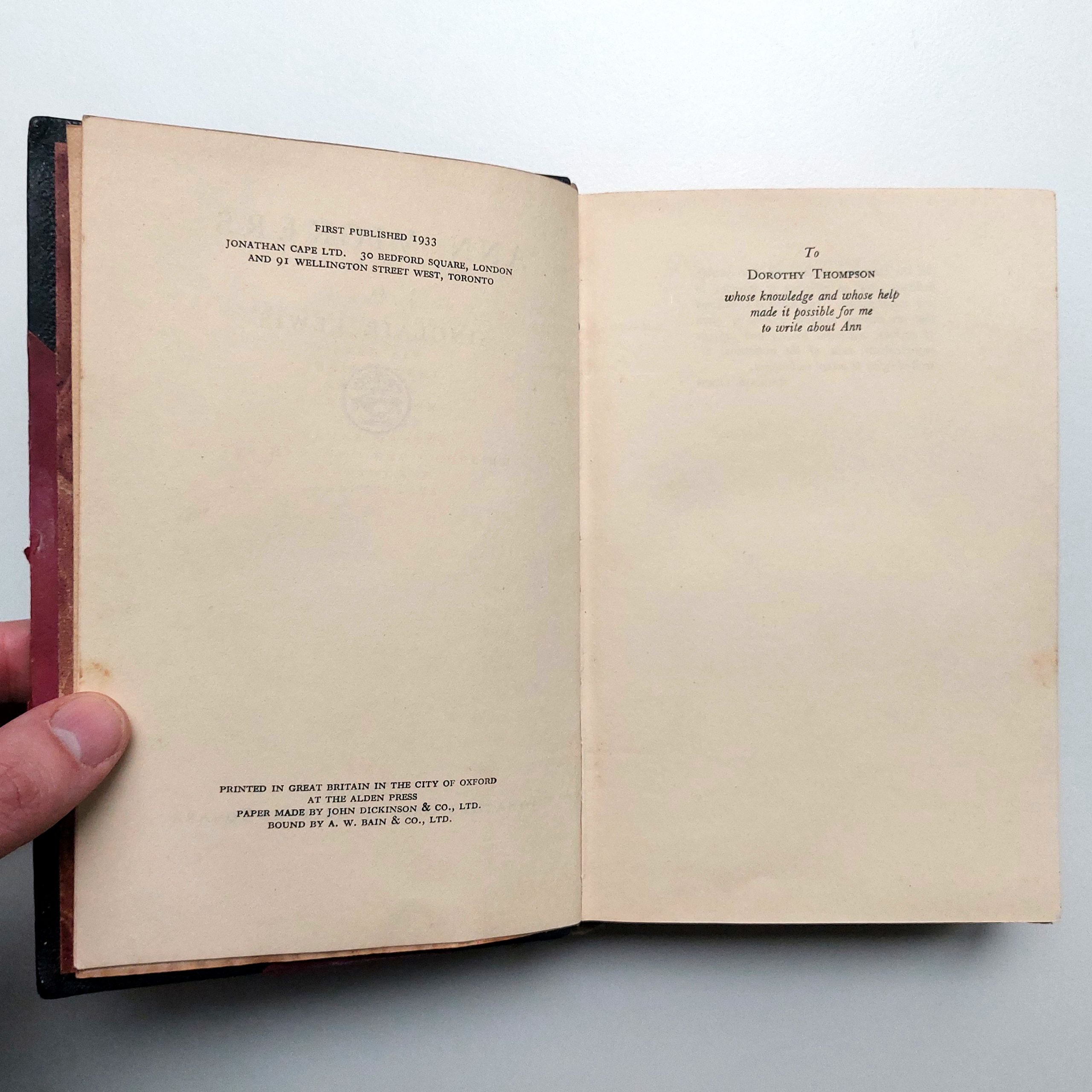 Deux romans féministes en langue anglaise provenant de la bibliothèque du paquebot Normandie. – Image 6