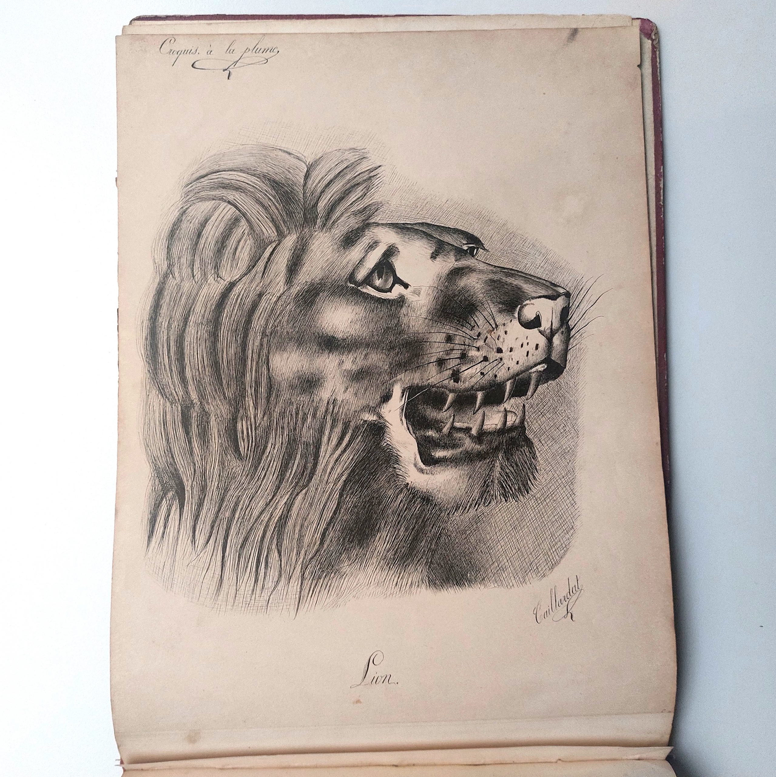 Recueil de dessins d'enfants de forgerons à Commentry. – Image 22