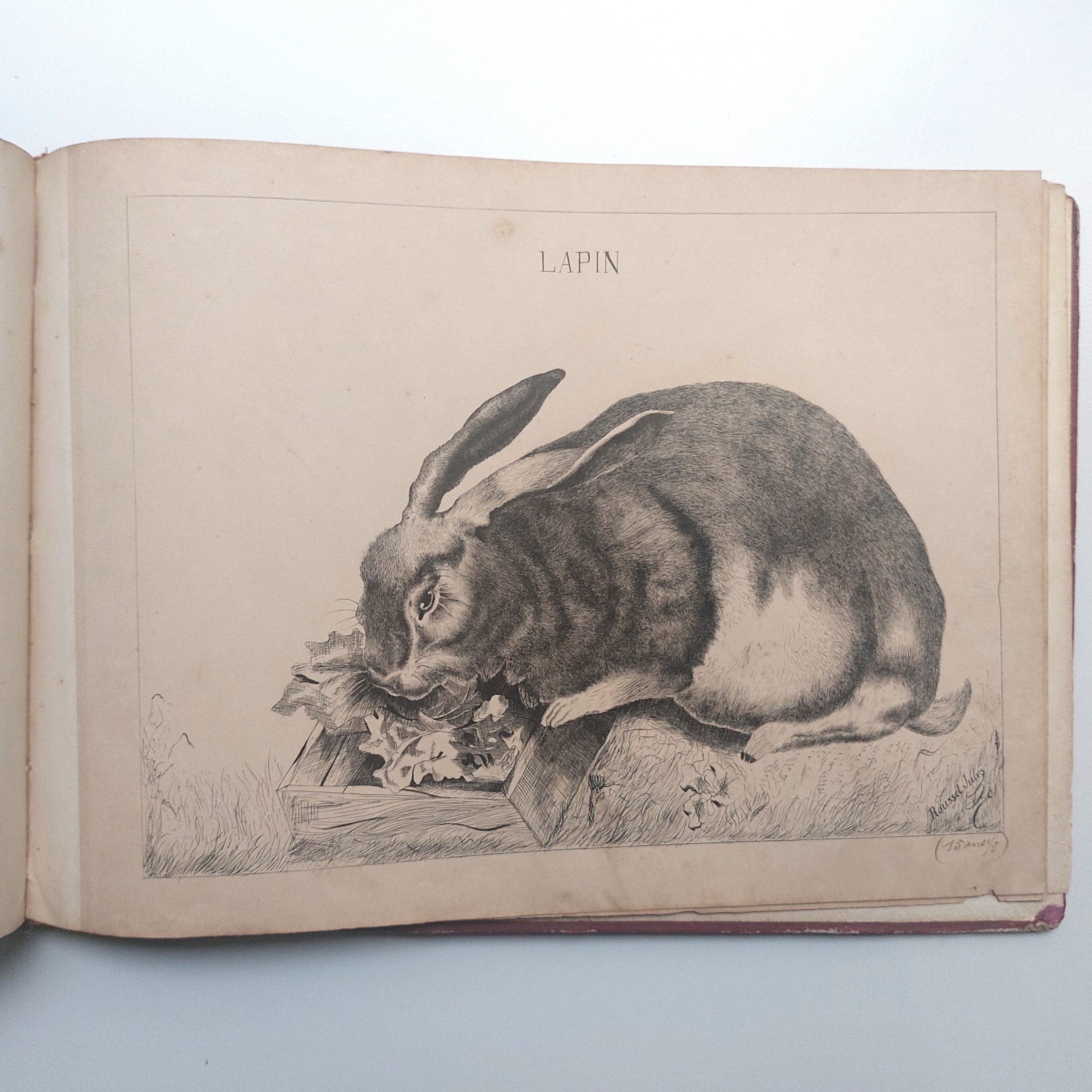 Recueil de dessins d'enfants de forgerons à Commentry. – Image 23