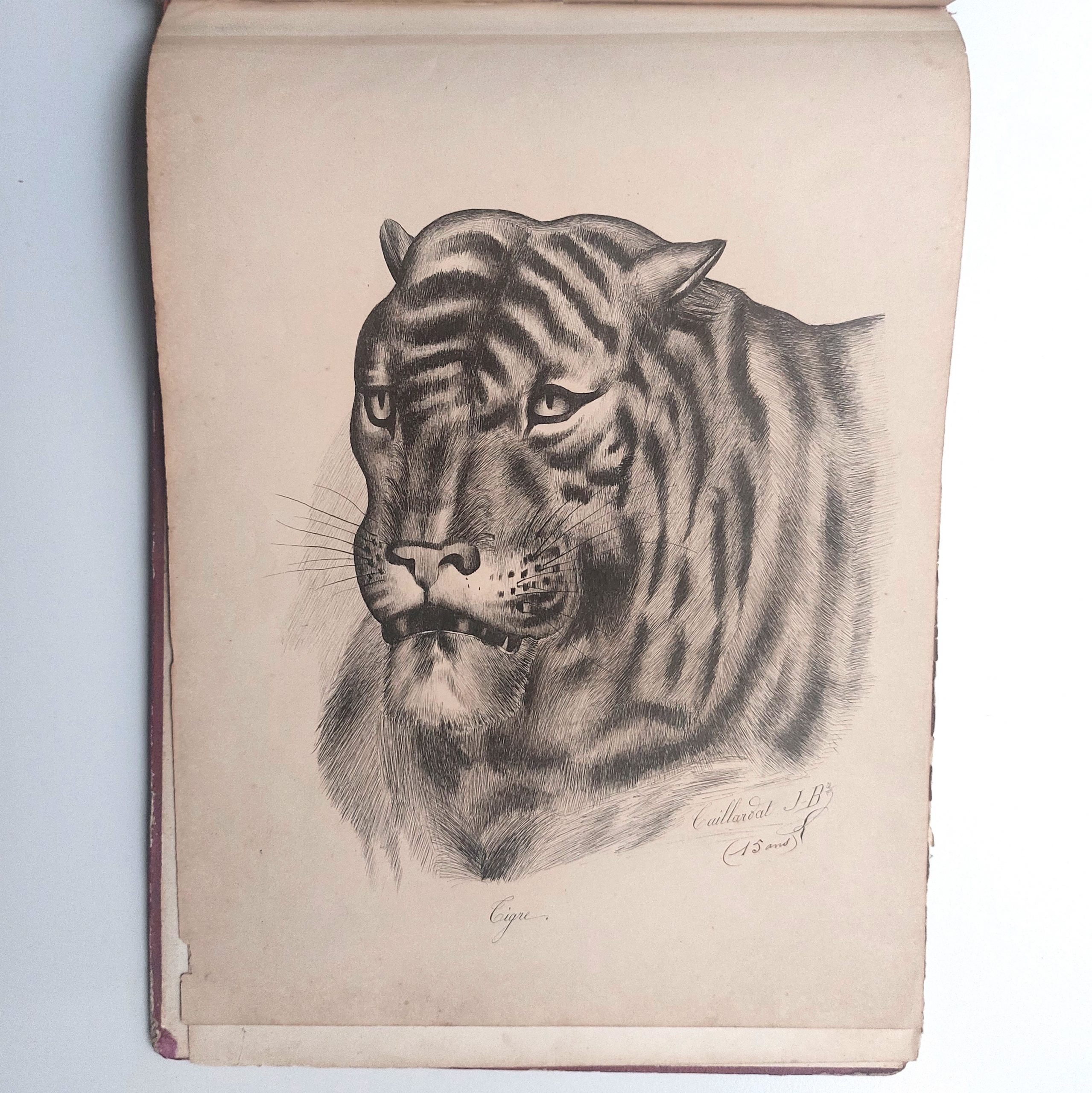 Recueil de dessins d'enfants de forgerons à Commentry. – Image 24