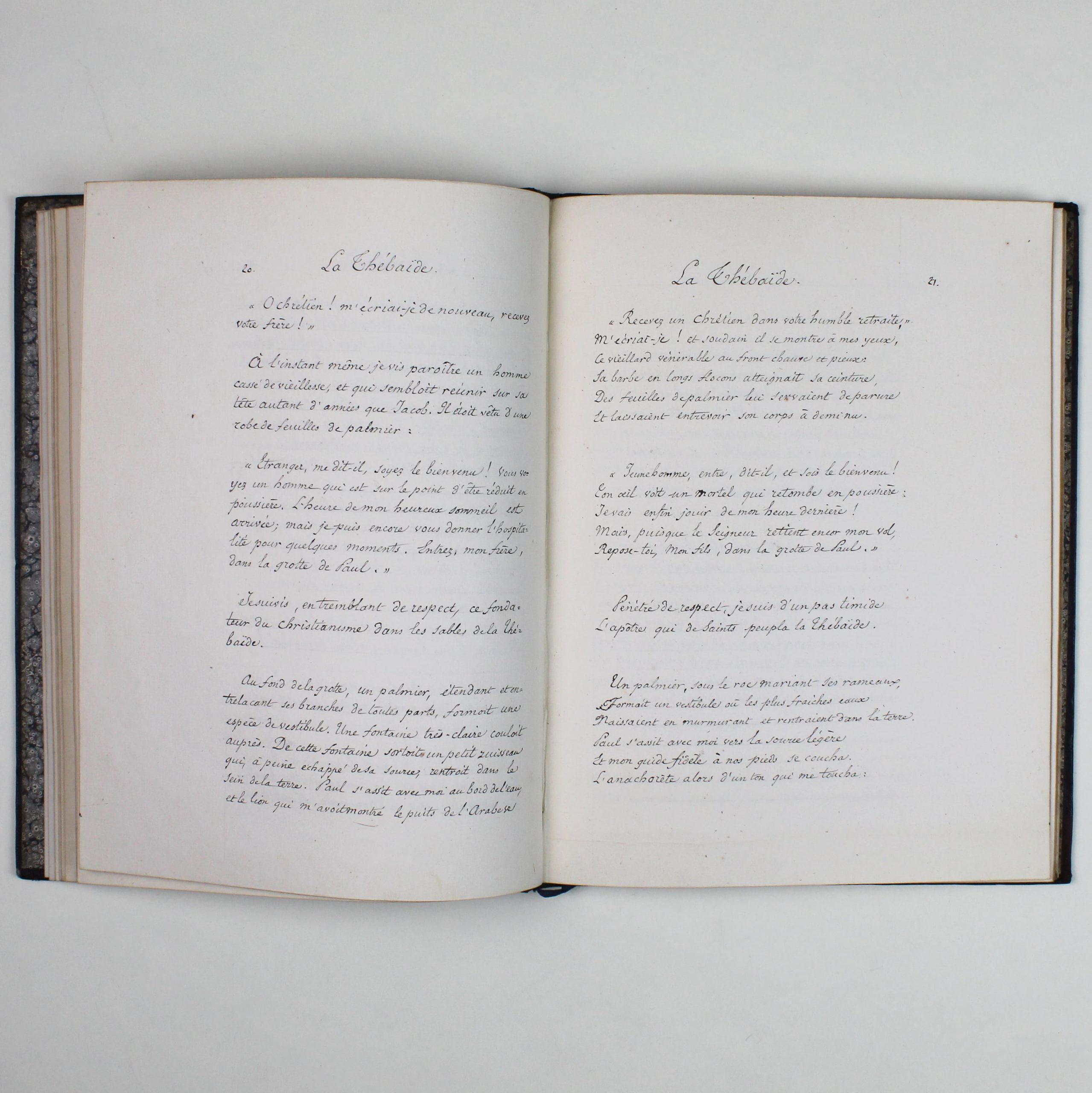 La Thébaïde. Épisode Des Martyrs de Mr. De Chateaubriand Livre XIe, imitée en vers Français. – Image 5