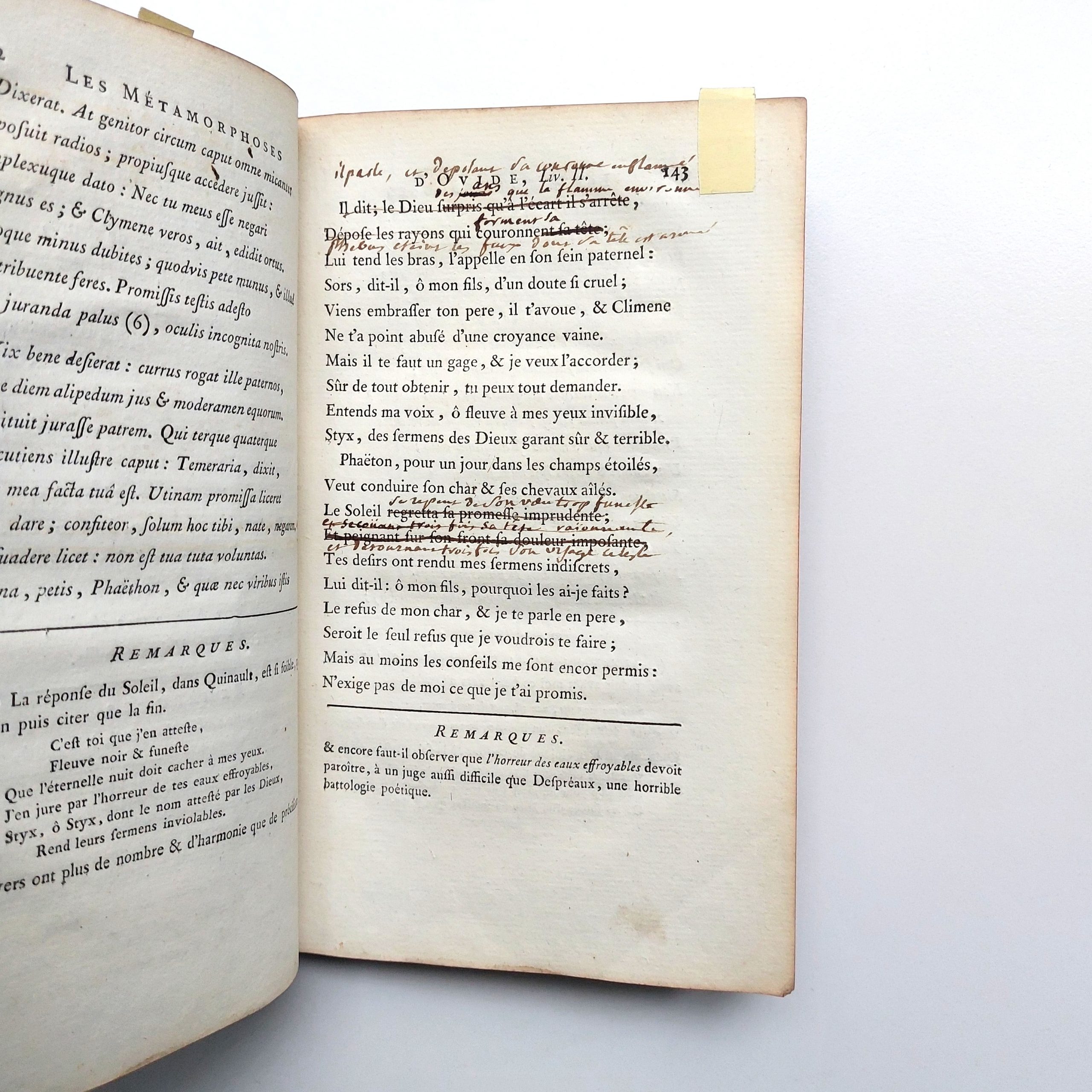 Les Métamorphoses d'Ovide, en vers françois, livre second, traduction nouvelle, avec des notes. – Image 7