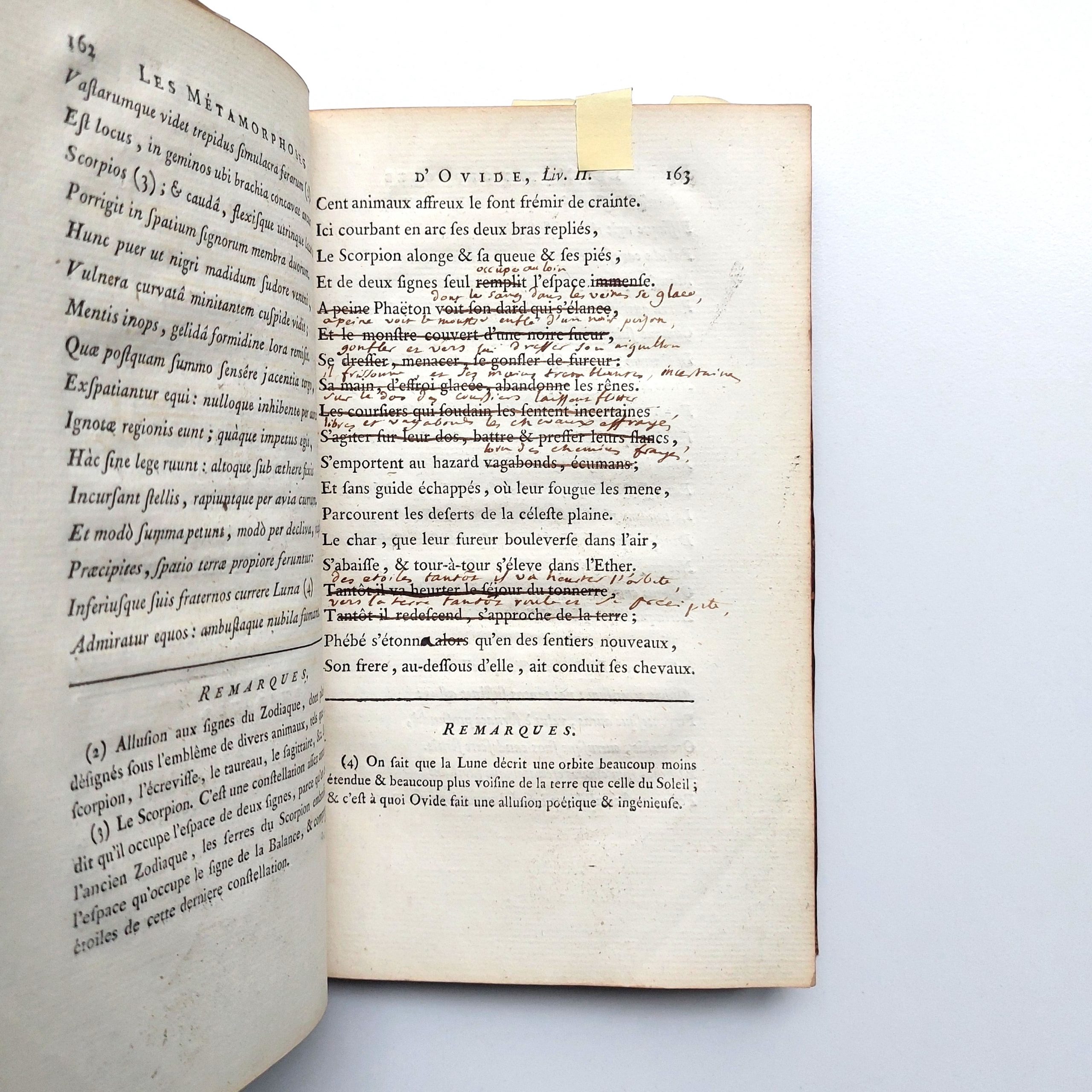 Les Métamorphoses d'Ovide, en vers françois, livre second, traduction nouvelle, avec des notes. – Image 9