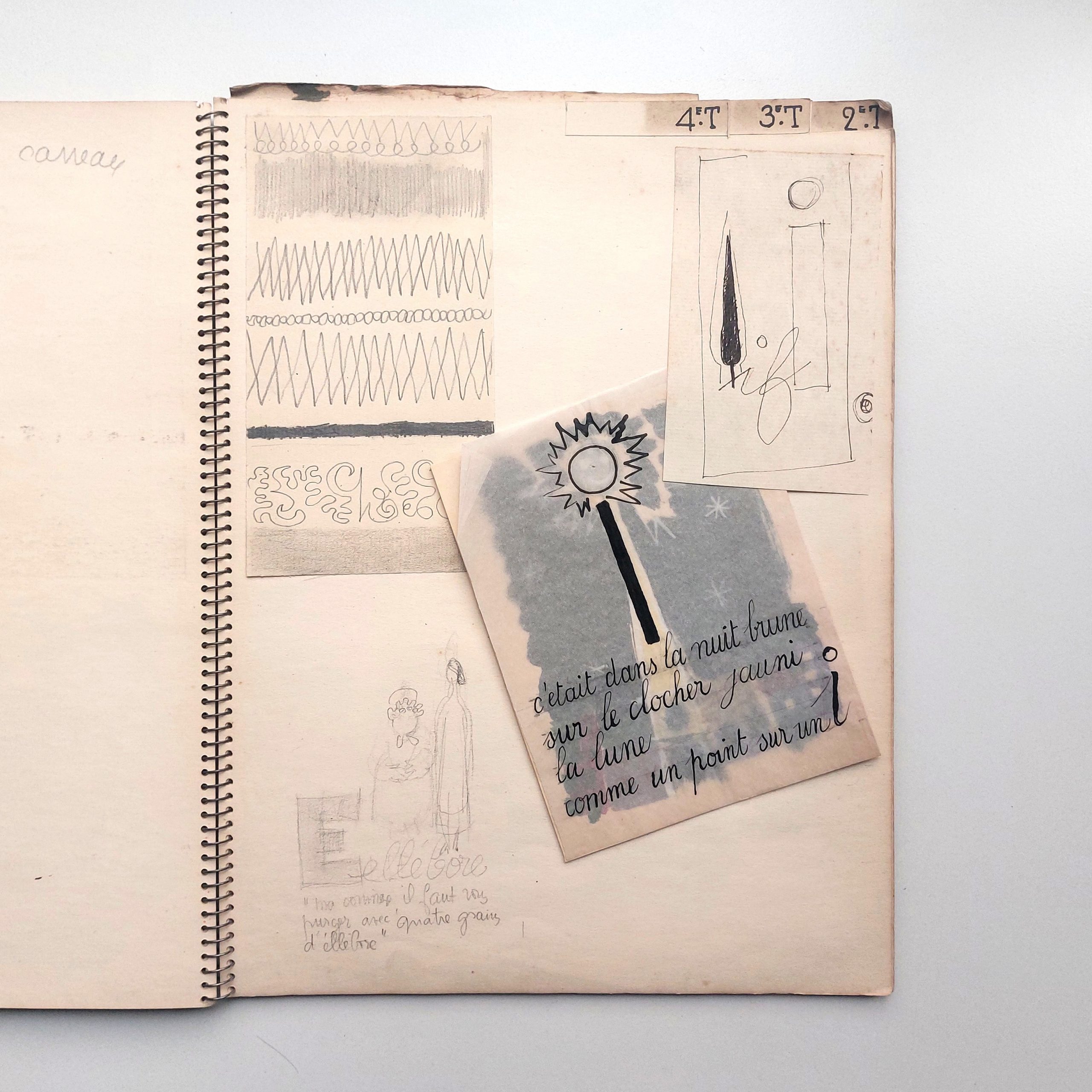 Production graphique d'un professeur de dessin pour ses cours provenant du graveur Jacques Devigne. – Image 4