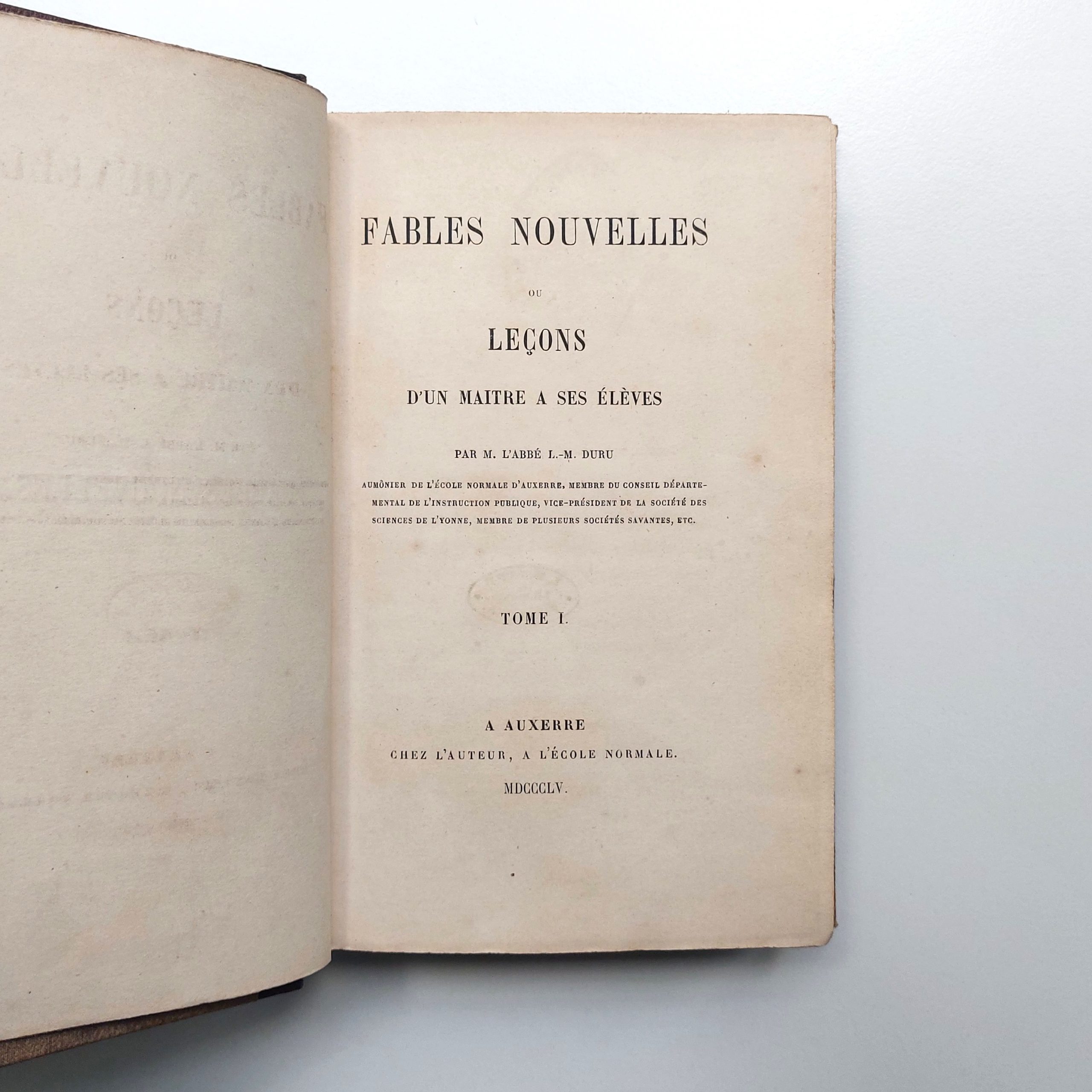 Fables nouvelles, ou Leçons d'un maître à ses élèves. – Image 3