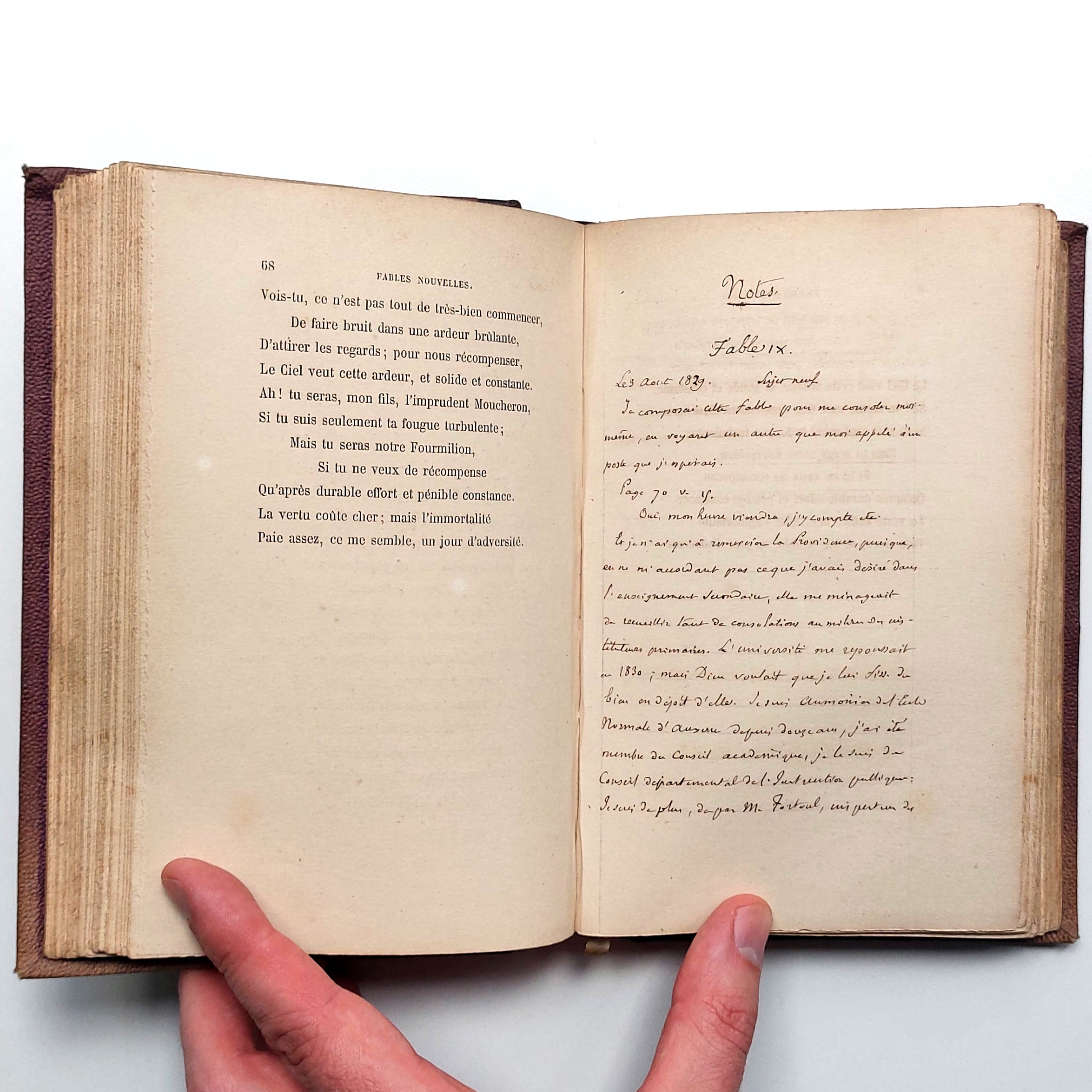 Fables nouvelles, ou Leçons d'un maître à ses élèves. – Image 9