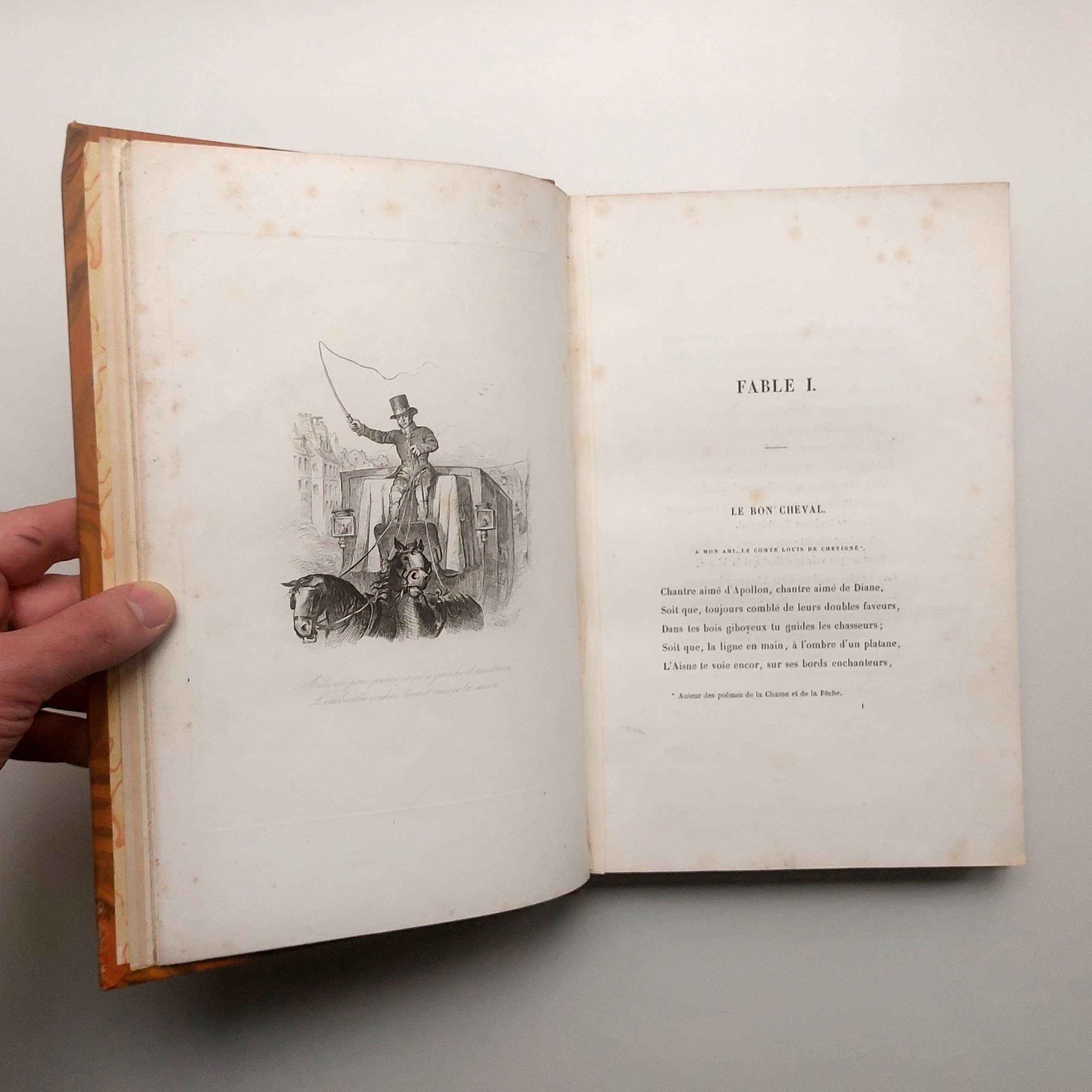 Fables de S. Lavalette illustrées de nouvelles eaux-fortes par Granville. – Image 4
