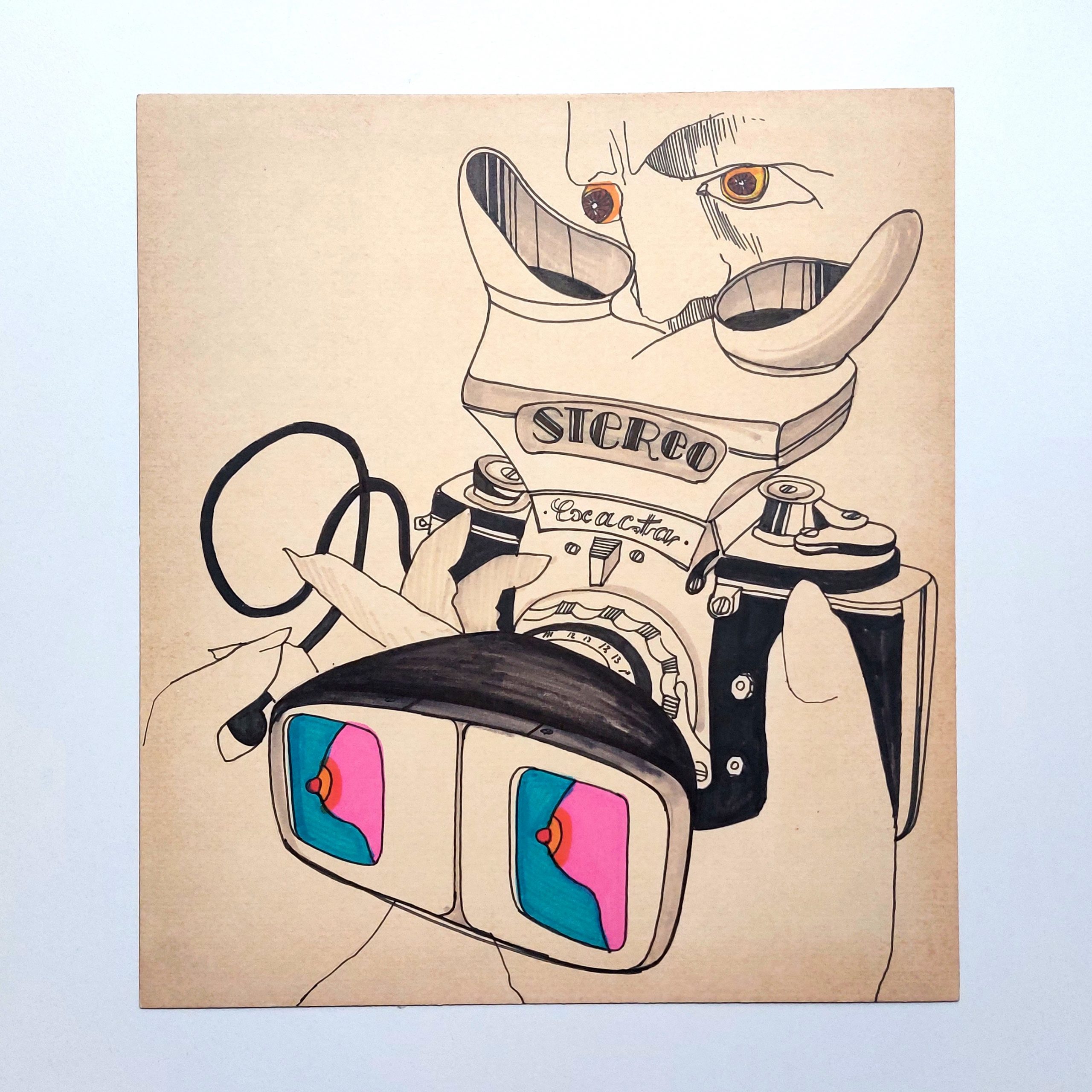 Ensemble de 15 dessins ou gouaches de l’illustratrice Dominique Buzias. – Image 4