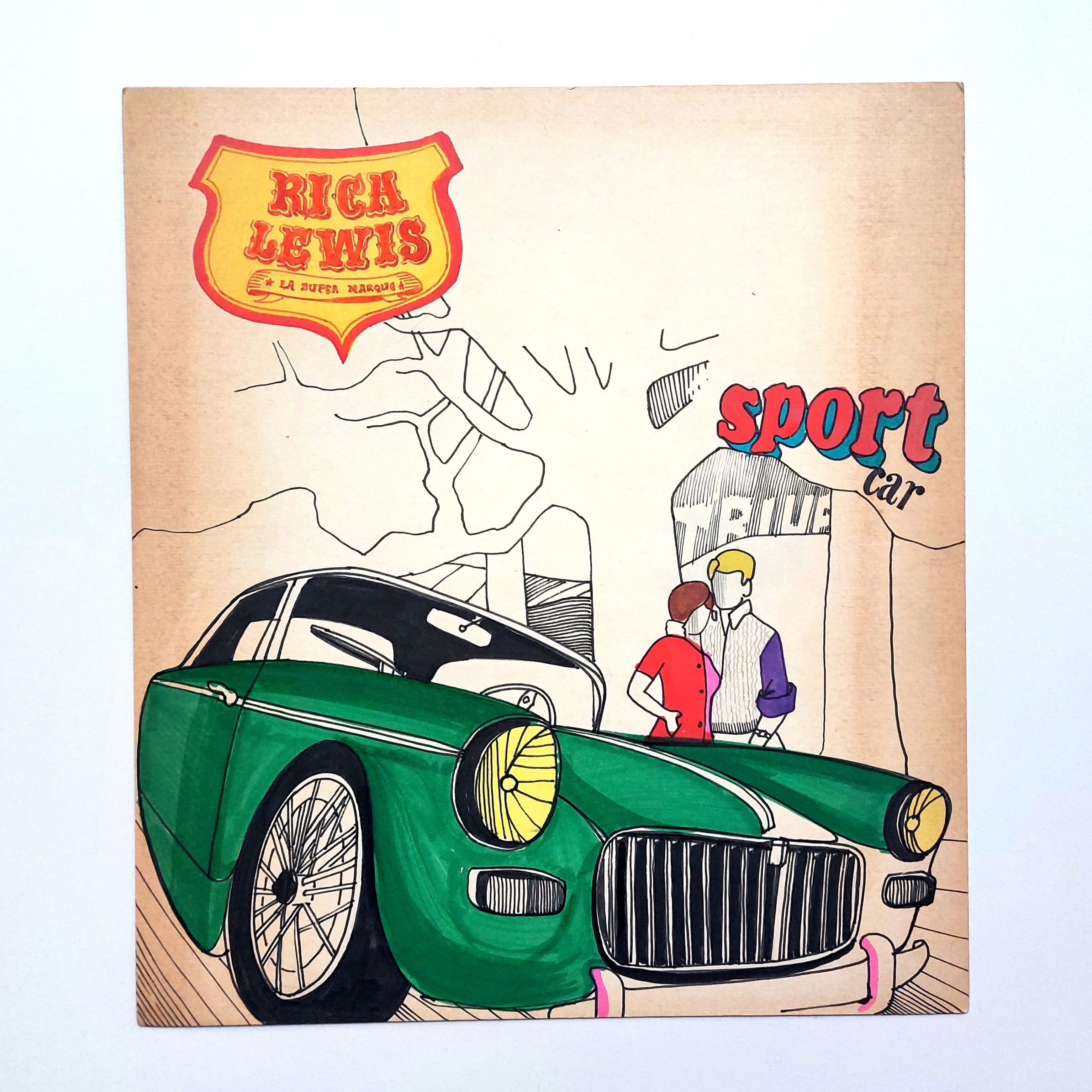 Ensemble de 15 dessins ou gouaches de l’illustratrice Dominique Buzias. – Image 5