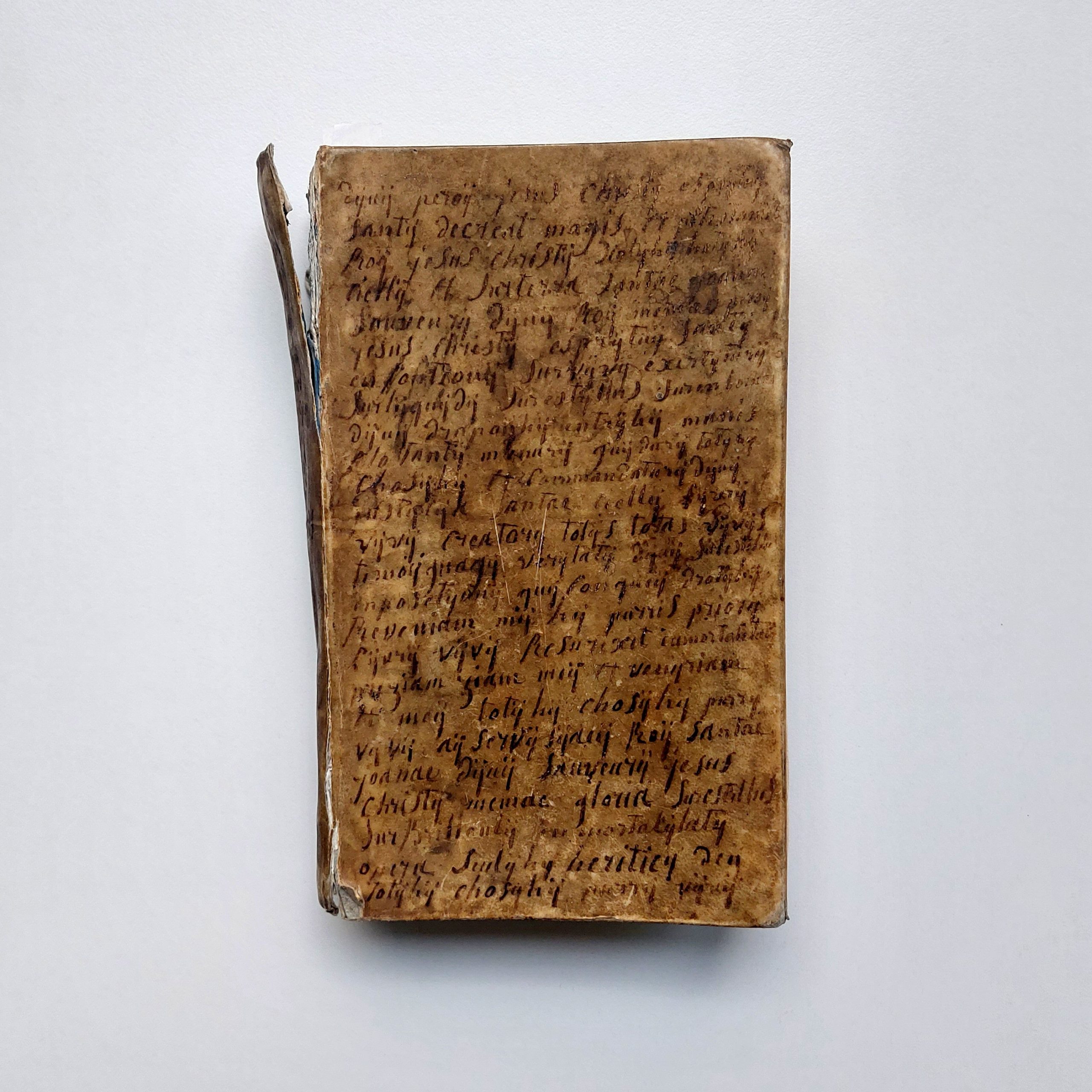 Curieux manuscrit religieux dont on peine à saisir le sens. – Image 2