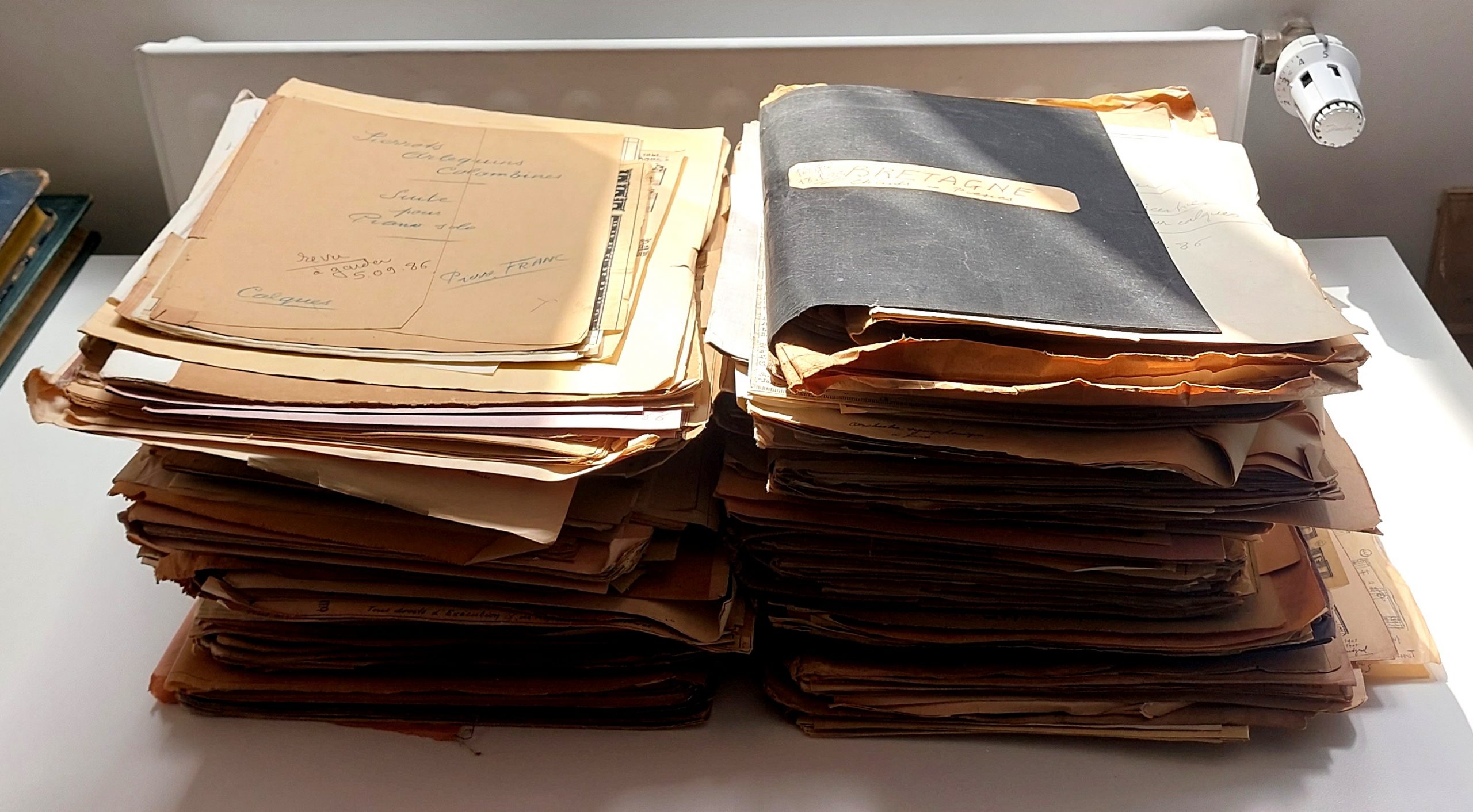 Des centaines de partitions manuscrites et impressions confidentielles des compositions de Lucien Pierre Frantzen (1881-1975) dit Pierre Franc. – Image 21