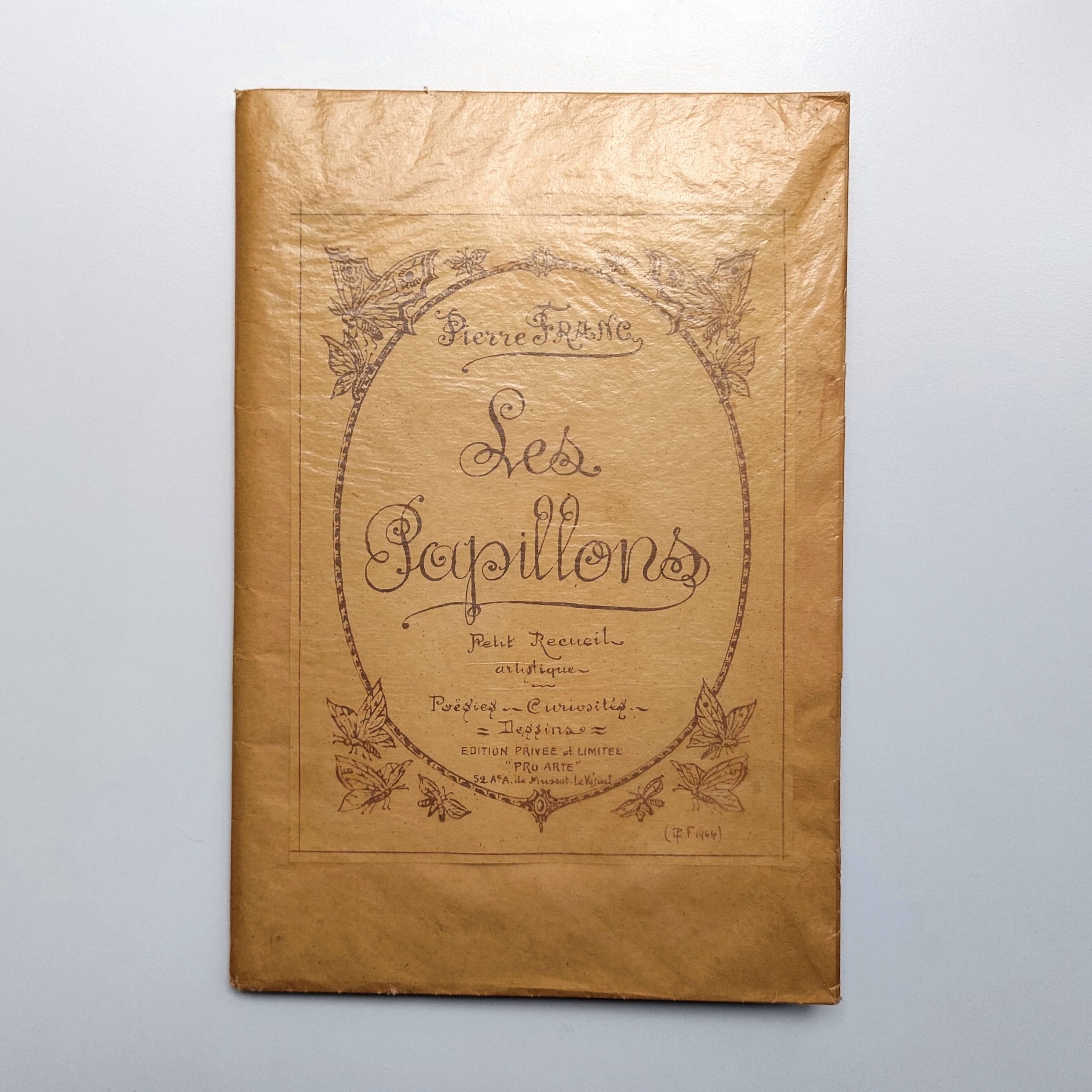 Les Papillons. Petit recueil artistique. Poésies. Curiosités. Dessins. – Image 2