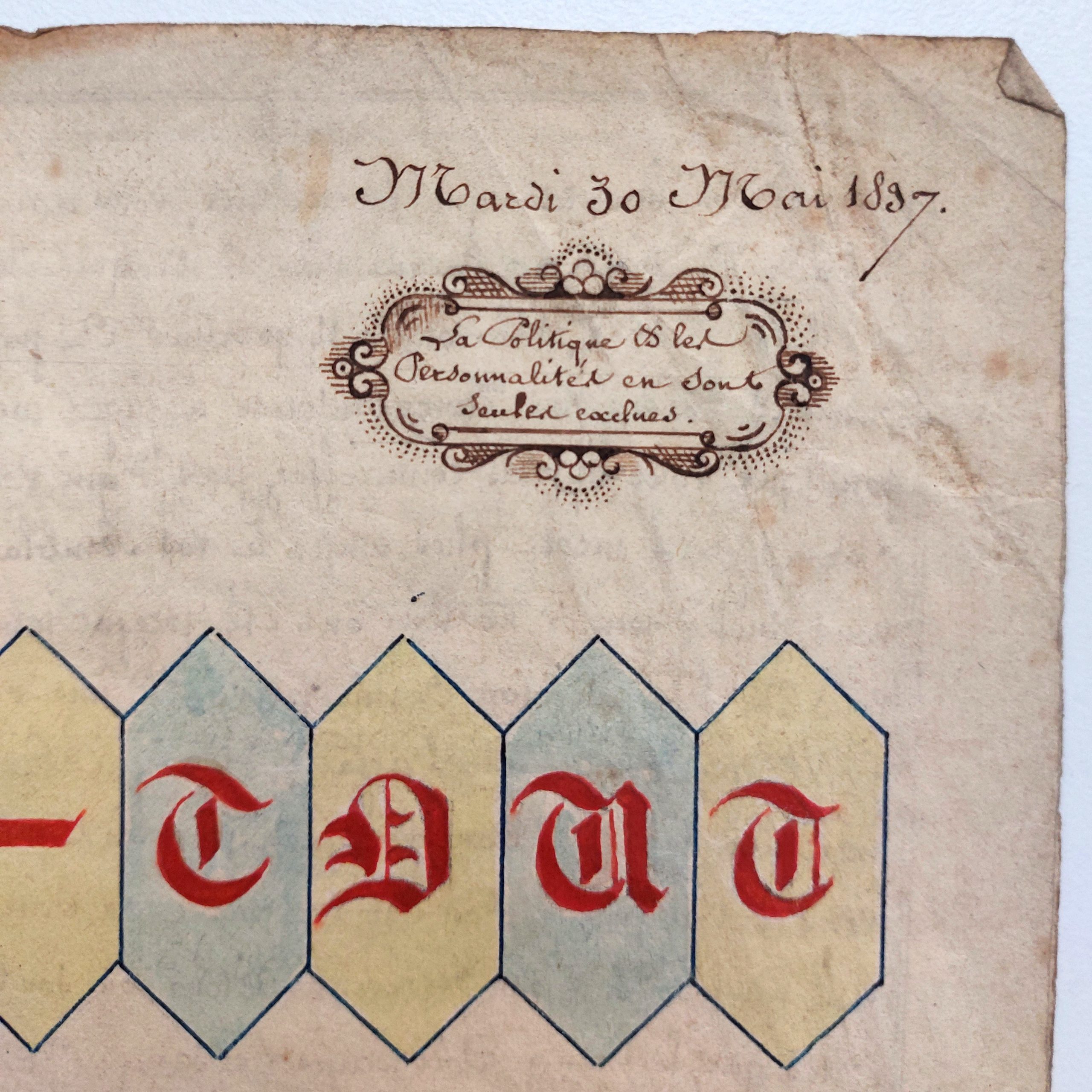 Touche-à-Tout. Revue drolatique, critique et littéraire. N°2. – Image 3