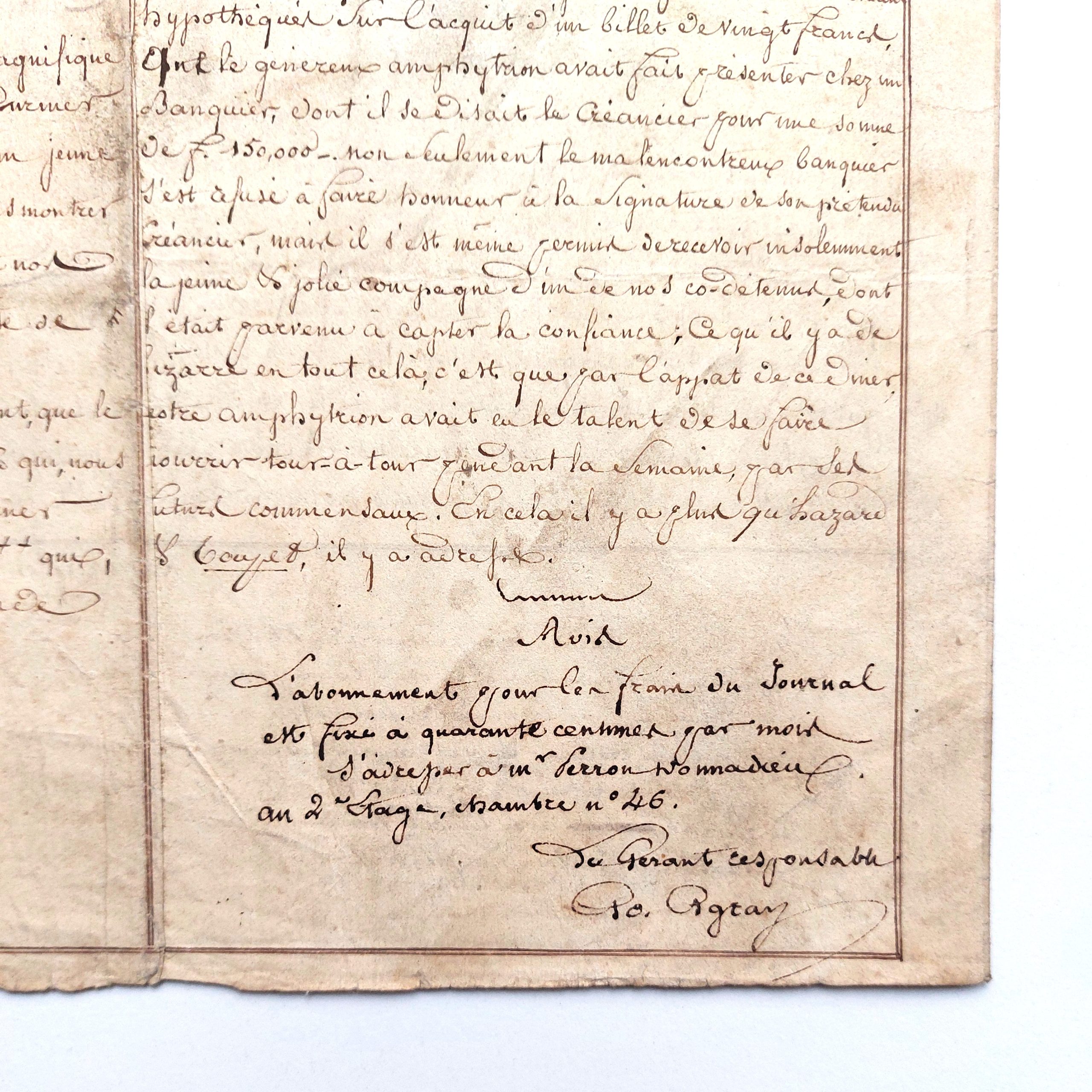 Touche-à-Tout. Revue drolatique, critique et littéraire. N°2. – Image 7